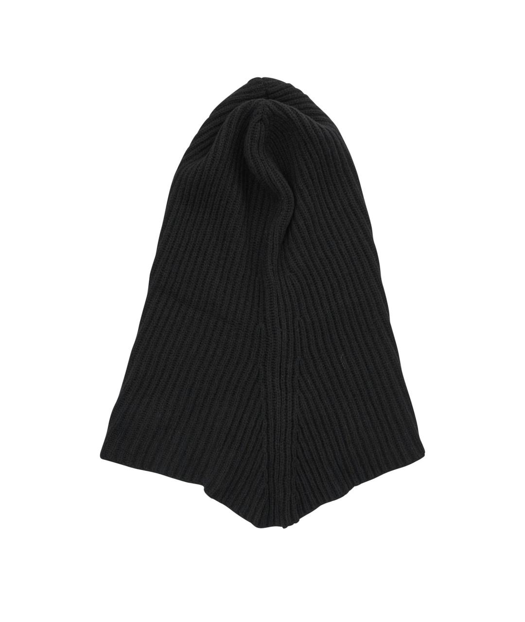 PINKO Черная шерстяная шапка, фото 3