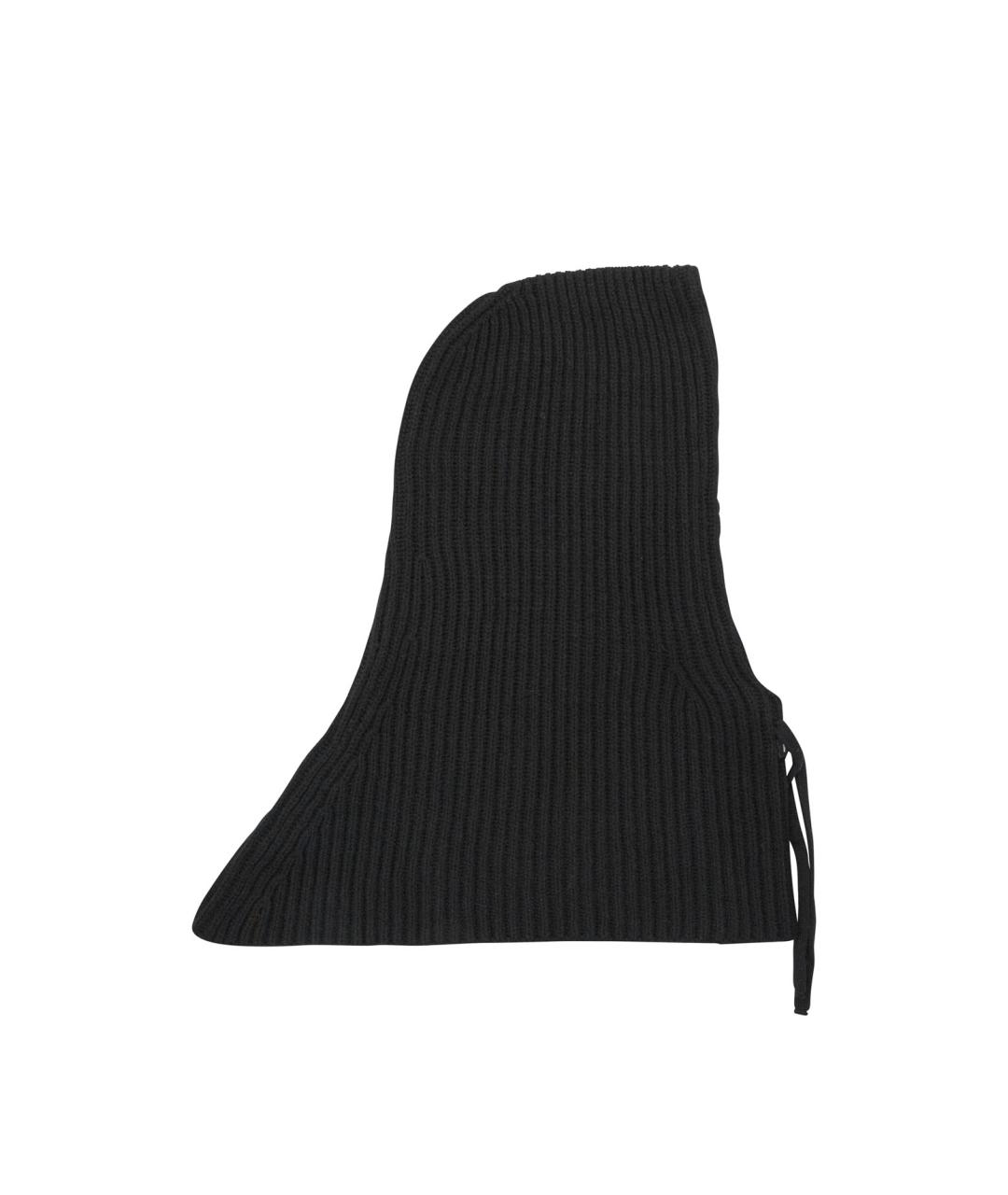 PINKO Черная шерстяная шапка, фото 2