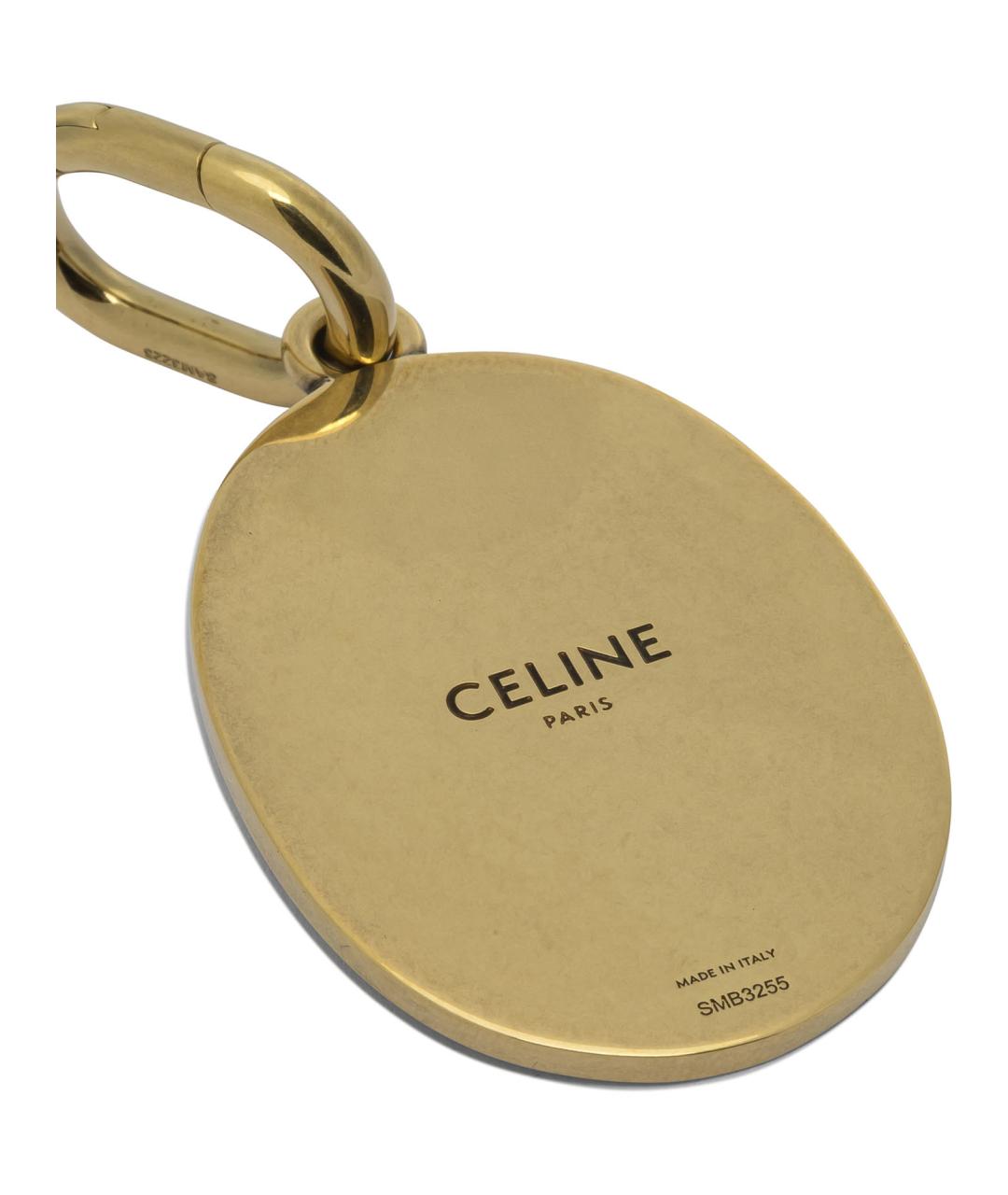 CELINE Золотой брелок, фото 2
