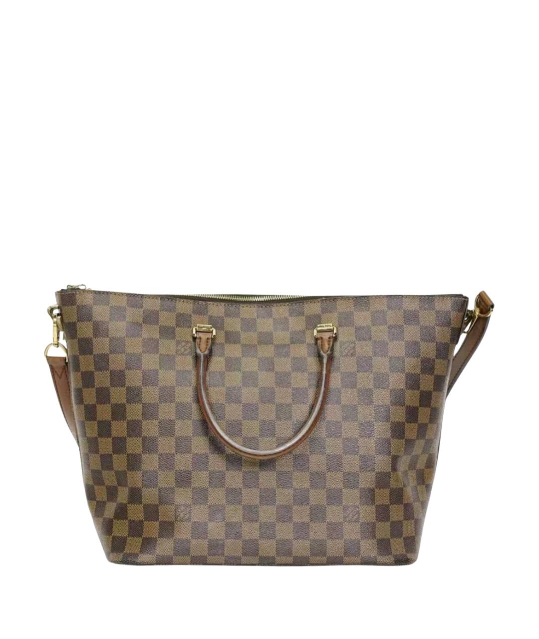 LOUIS VUITTON Коричневая сумка с короткими ручками, фото 1