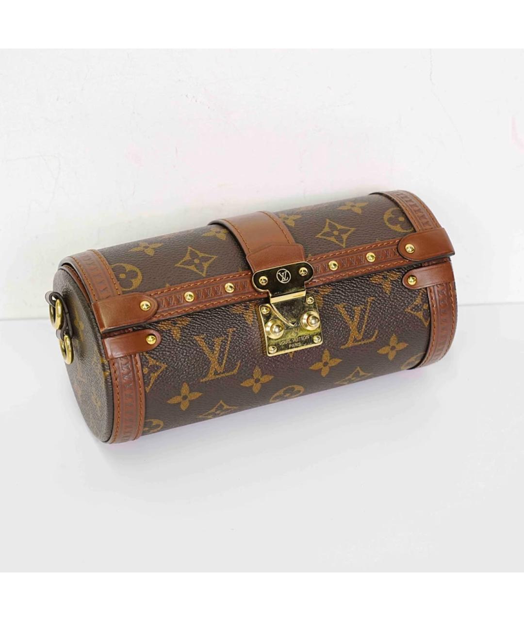 LOUIS VUITTON Коричневая сумка через плечо, фото 4