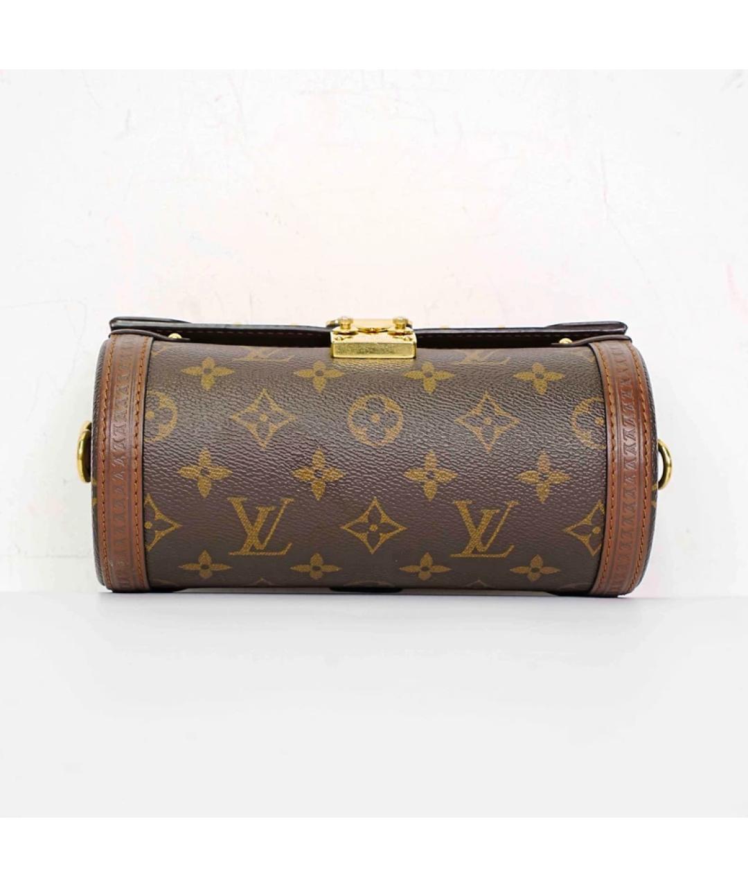 LOUIS VUITTON Коричневая сумка через плечо, фото 2
