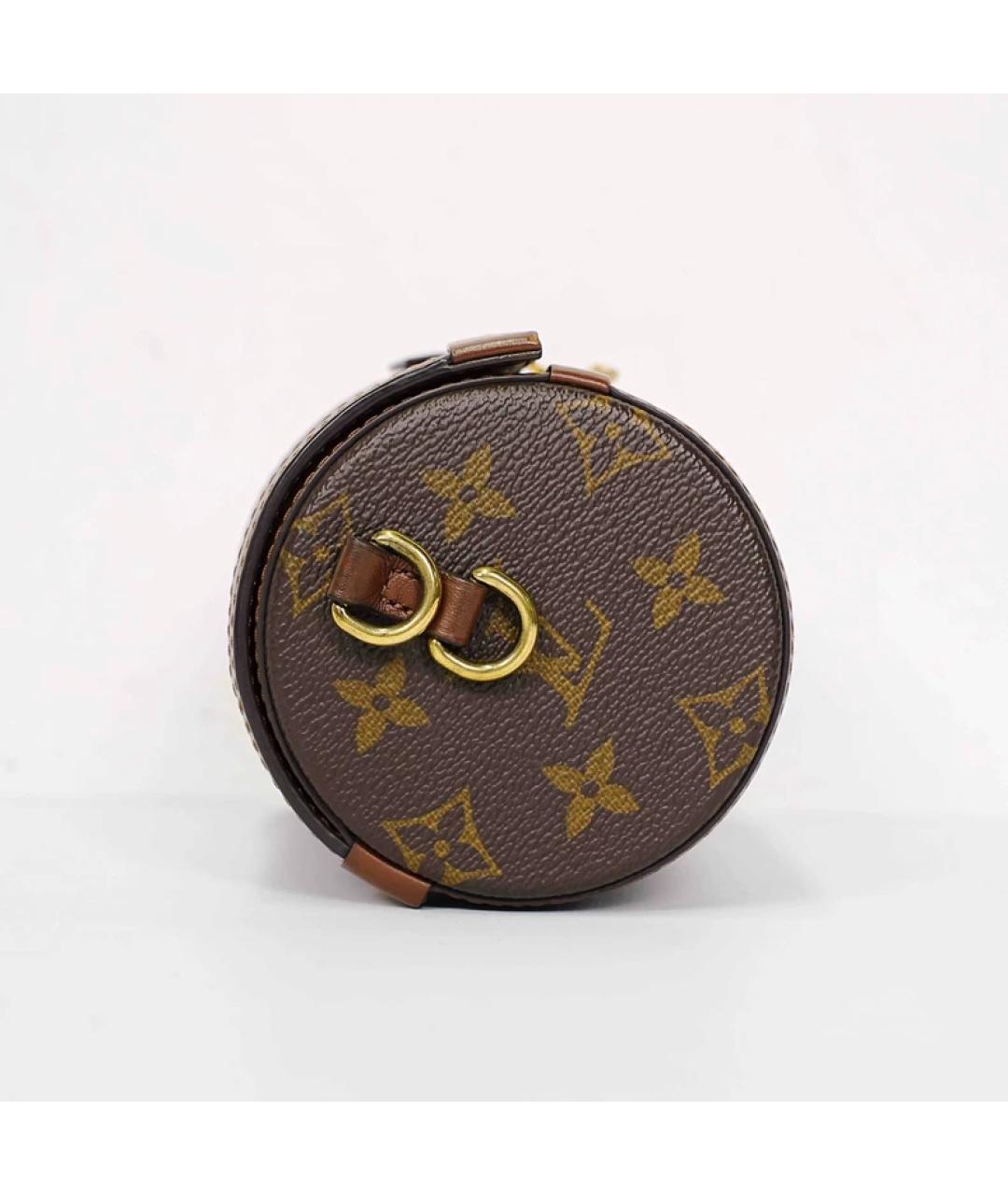 LOUIS VUITTON Коричневая сумка через плечо, фото 6