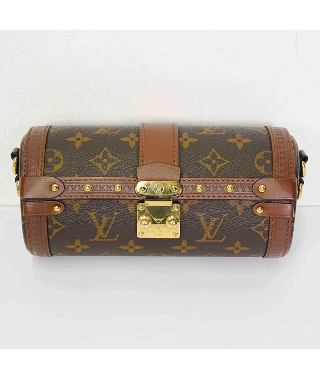 LOUIS VUITTON Коричневая сумка через плечо, фото 10