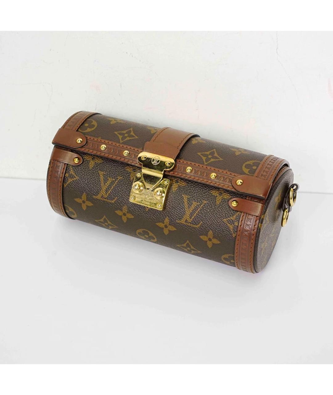 LOUIS VUITTON Коричневая сумка через плечо, фото 5