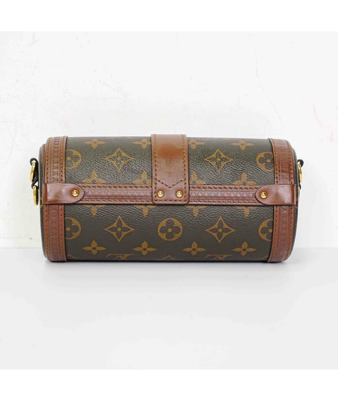 LOUIS VUITTON Коричневая сумка через плечо, фото 3