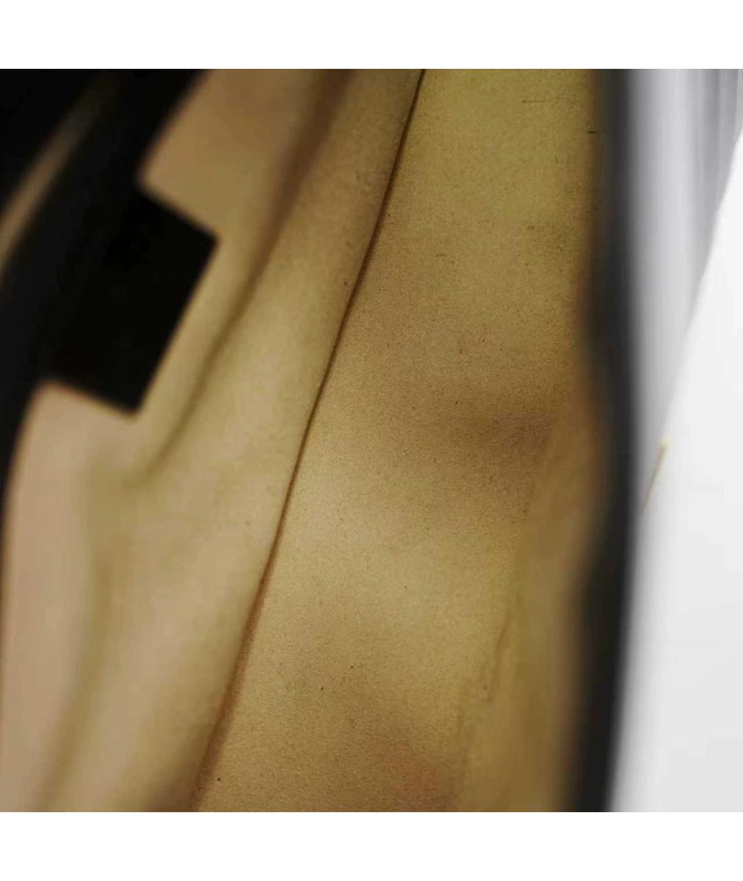 GUCCI Черная кожаная сумка через плечо, фото 8