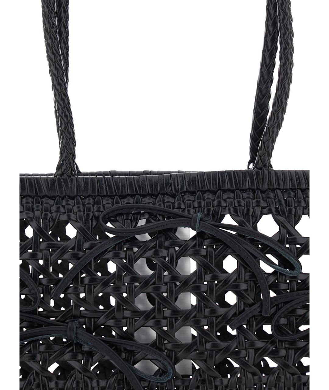 OSOI Черная кожаная пляжная сумка, фото 2