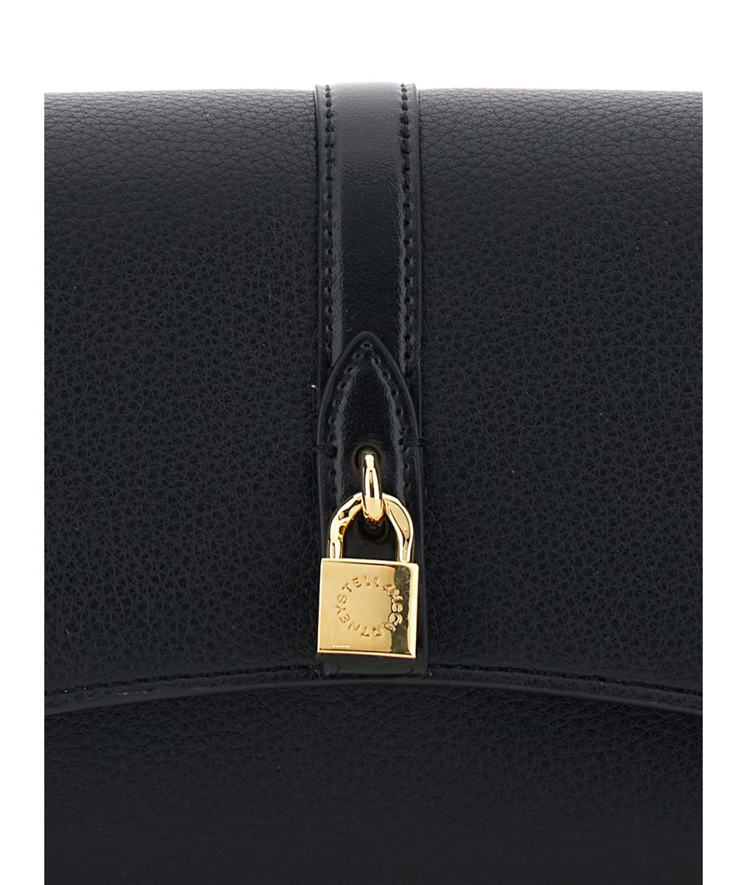 STELLA MCCARTNEY Черная синтетическая сумка через плечо, фото 2