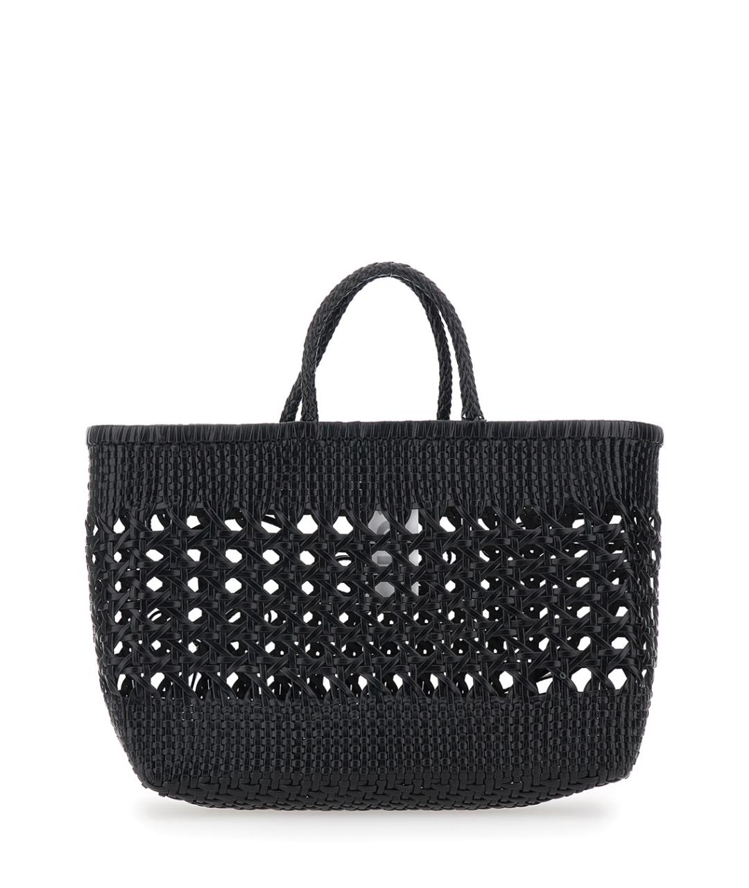 OSOI Черная кожаная пляжная сумка, фото 2