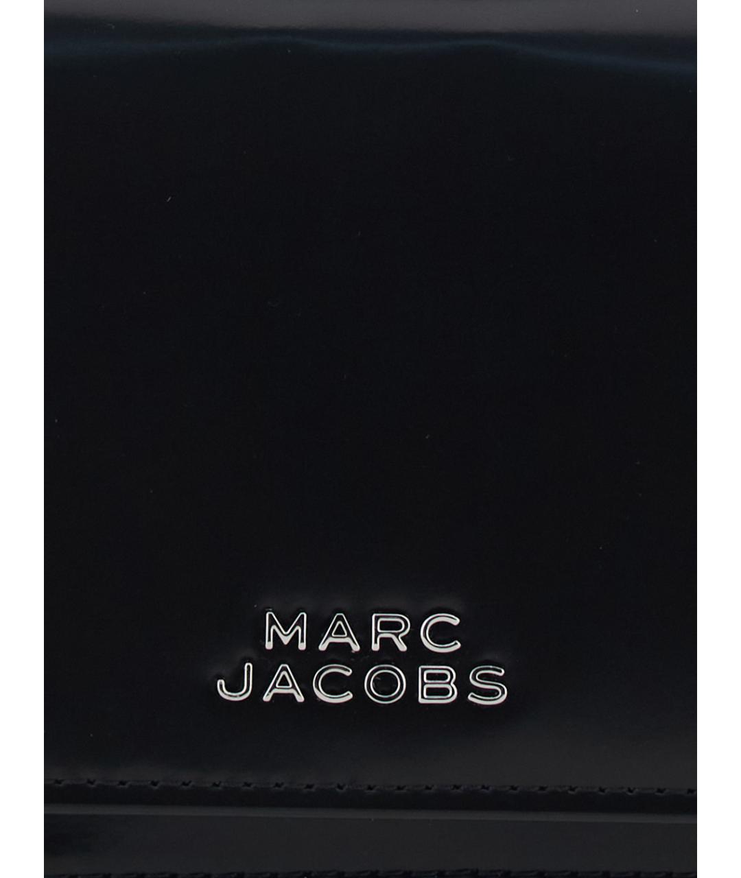 MARC JACOBS Черная кожаная сумка через плечо, фото 3