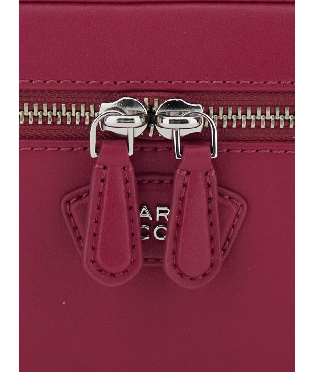 MARC JACOBS Розовая кожаная сумка через плечо, фото 3