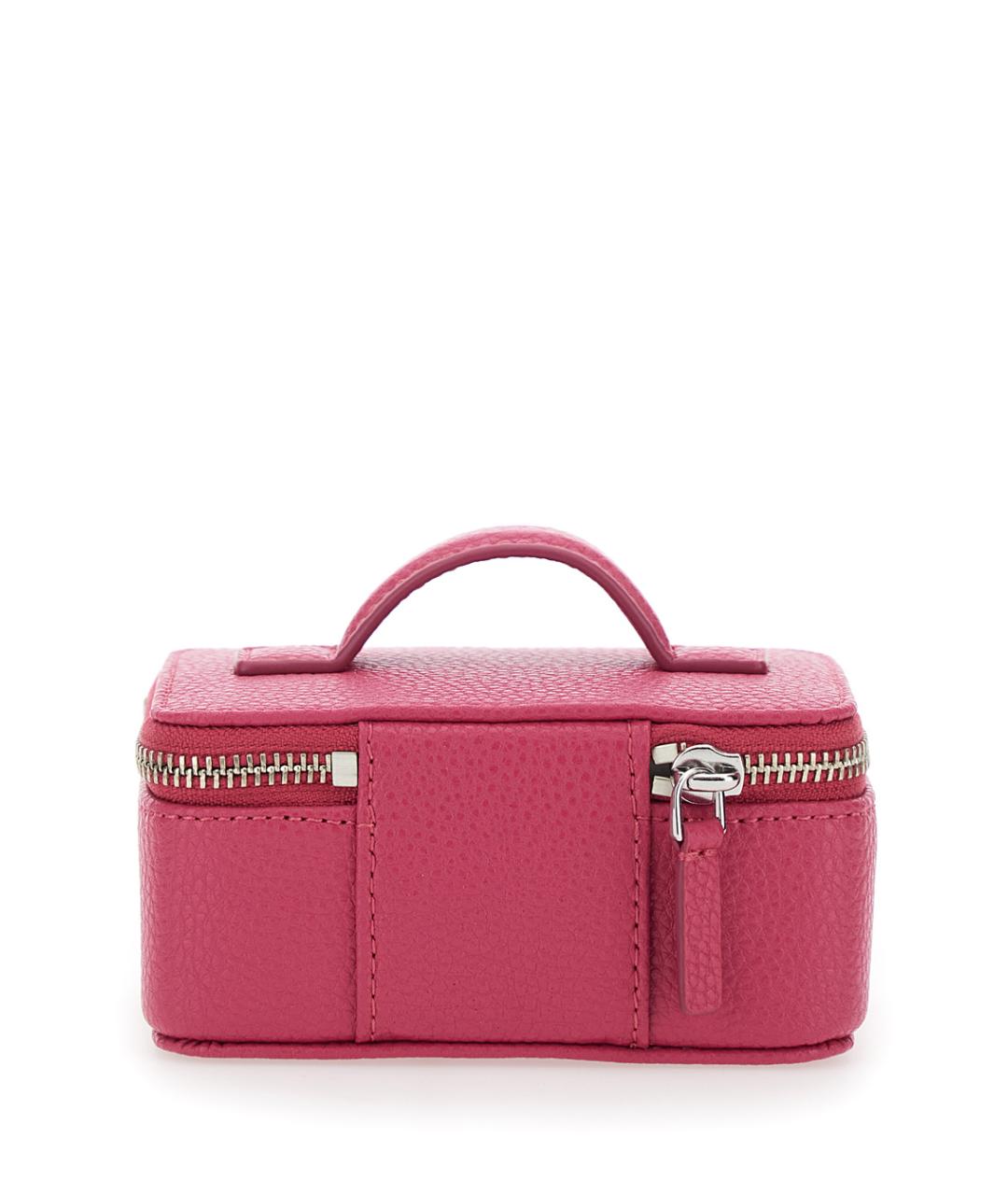 MARC JACOBS Розовый кожаный чемодан, фото 2