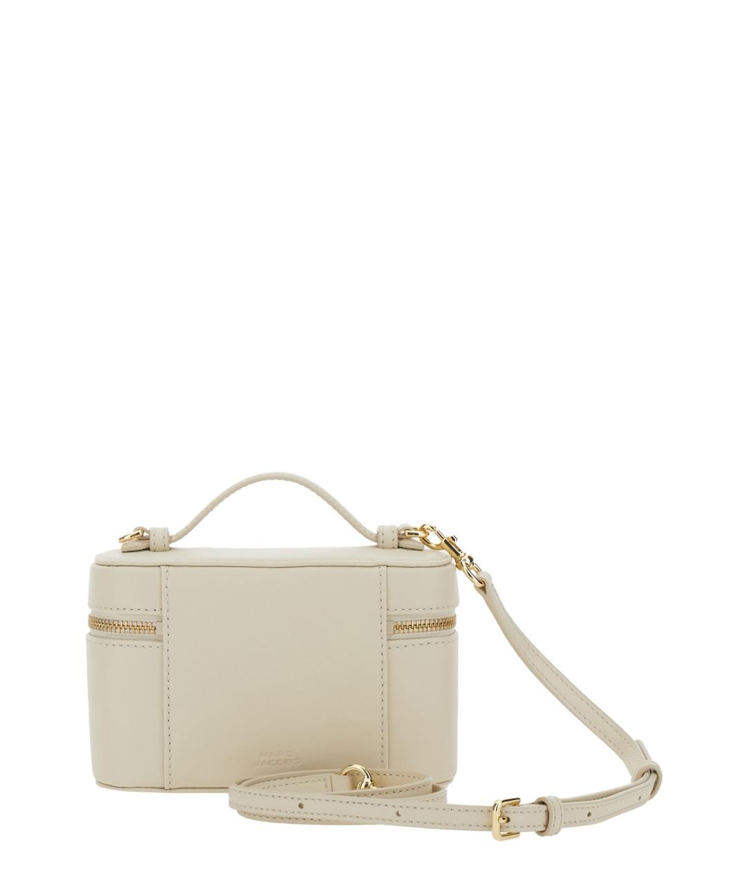 MARC JACOBS Белая кожаная сумка через плечо, фото 2