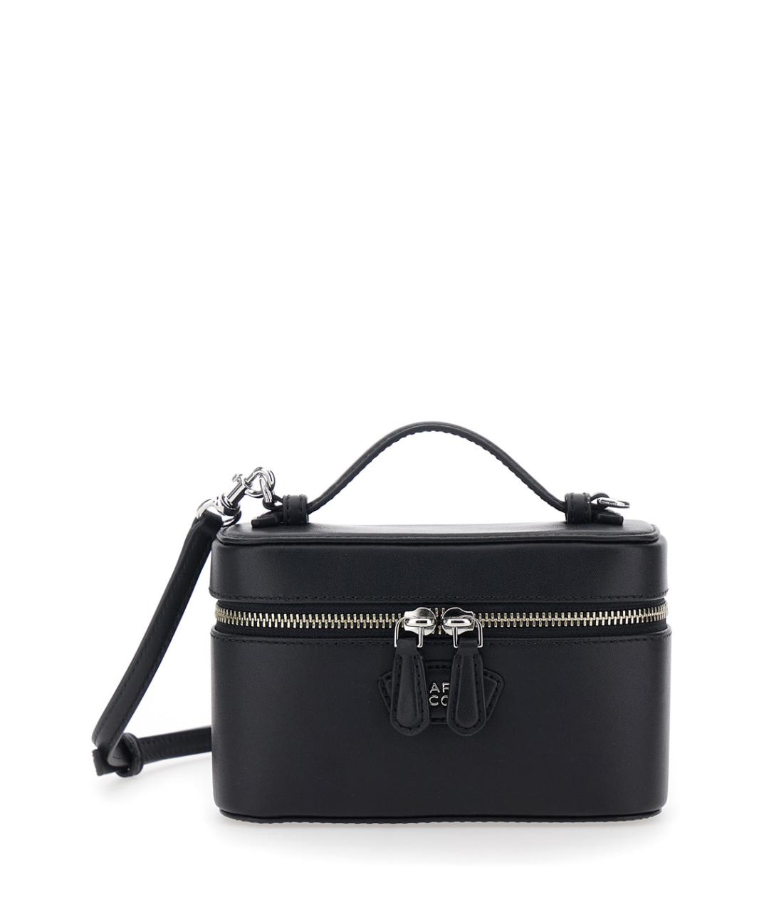 MARC JACOBS Черная кожаная сумка через плечо, фото 1