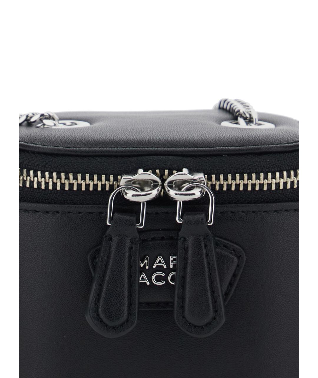 MARC JACOBS Черная кожаная сумка через плечо, фото 3