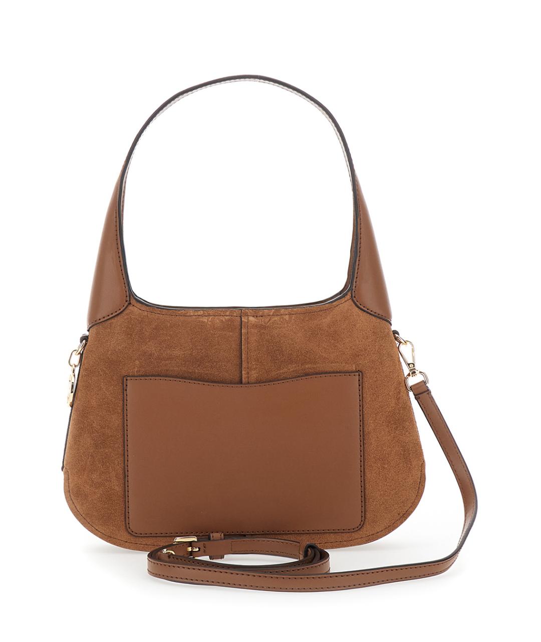 MICHAEL MICHAEL KORS Коричневая кожаная сумка через плечо, фото 2