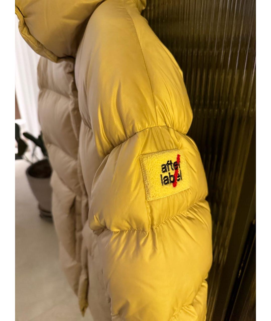 AFTER LABEL Бежевый синтетический пуховик, фото 3