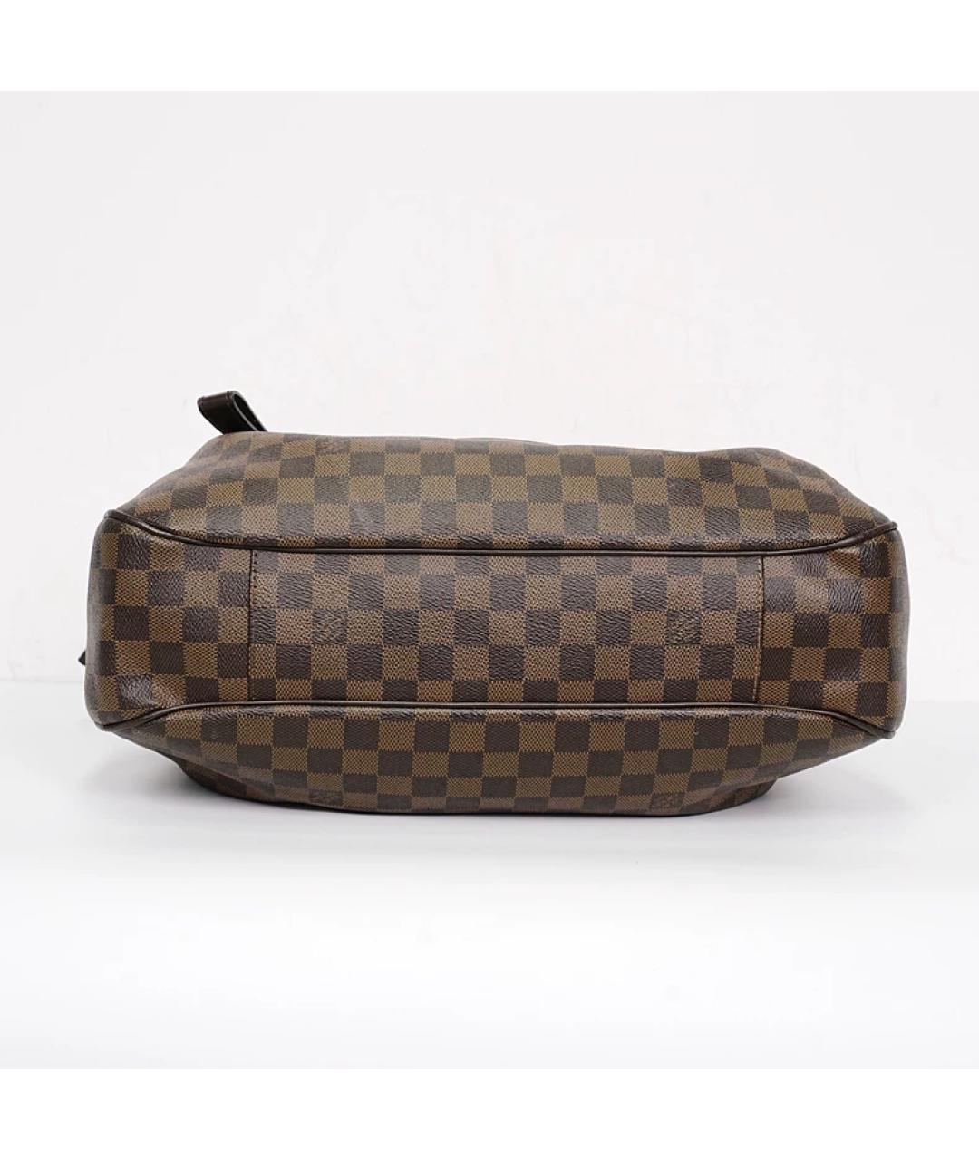 LOUIS VUITTON Коричневая сумка с короткими ручками, фото 7