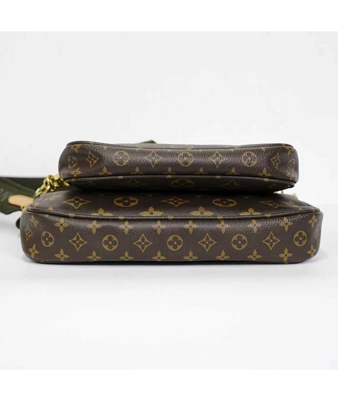 LOUIS VUITTON Коричневая сумка через плечо, фото 4