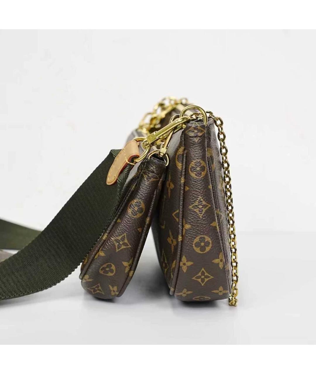 LOUIS VUITTON Коричневая сумка через плечо, фото 5