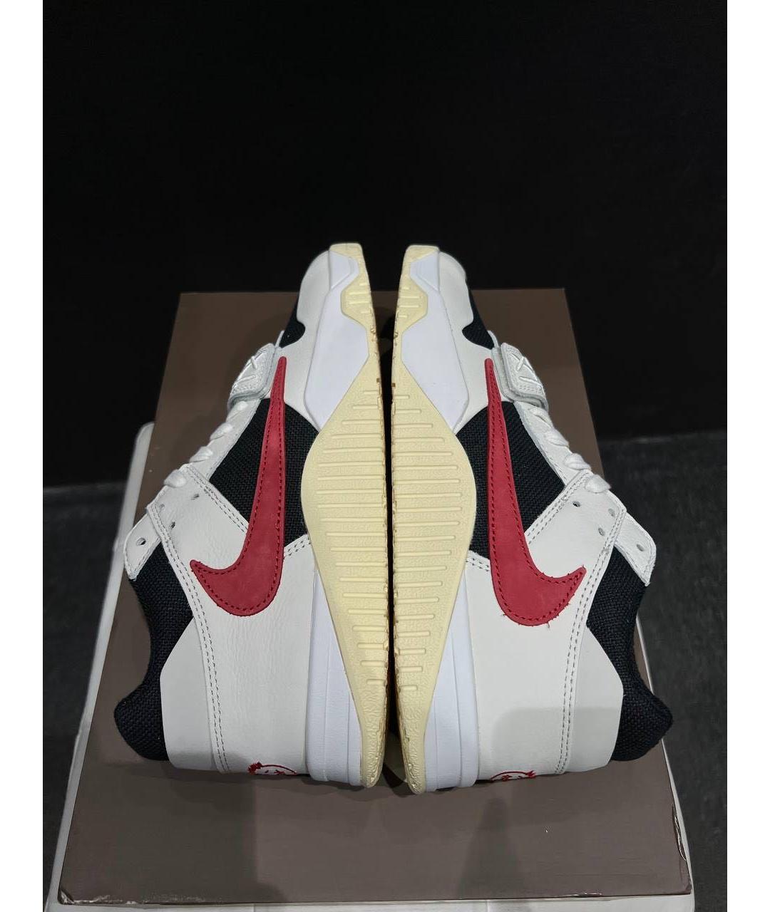 JORDAN Мульти кожаные высокие кроссовки / кеды, фото 3