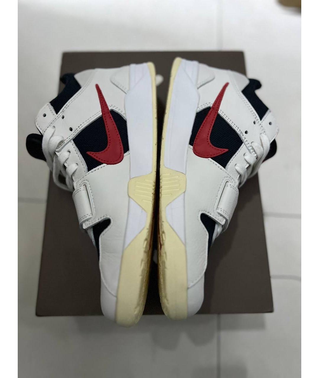 JORDAN Мульти кожаные высокие кроссовки / кеды, фото 3