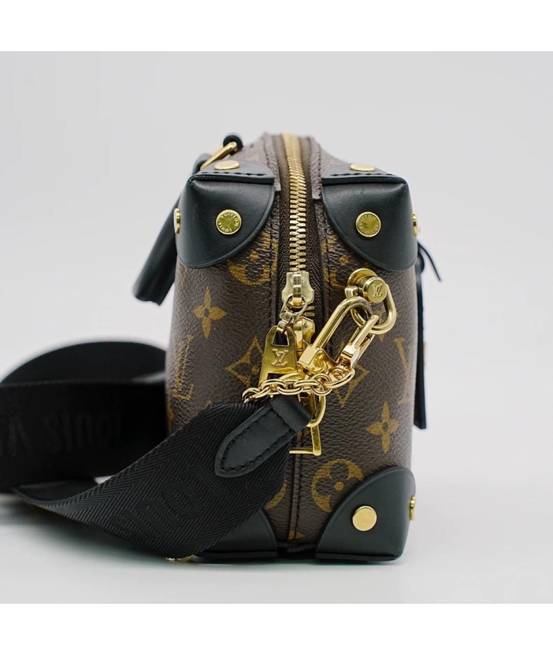 LOUIS VUITTON Коричневая сумка с короткими ручками, фото 4