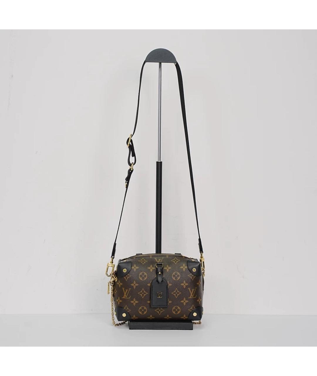 LOUIS VUITTON Коричневая сумка с короткими ручками, фото 7