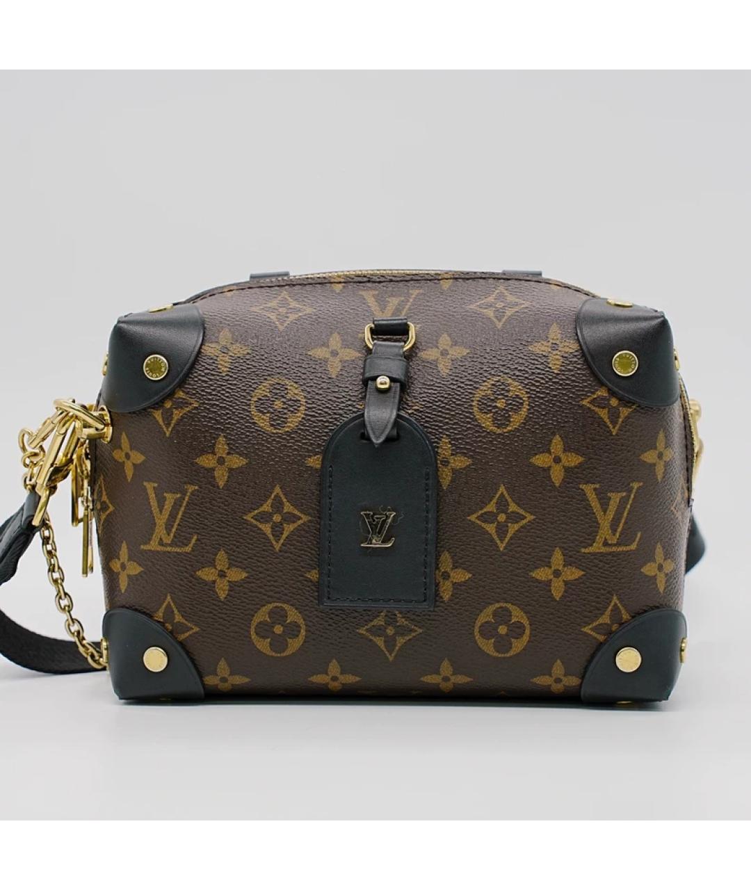 LOUIS VUITTON Коричневая сумка с короткими ручками, фото 2