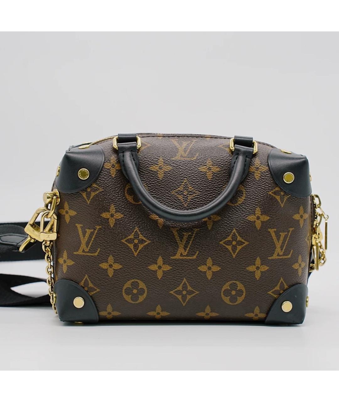 LOUIS VUITTON Коричневая сумка с короткими ручками, фото 3