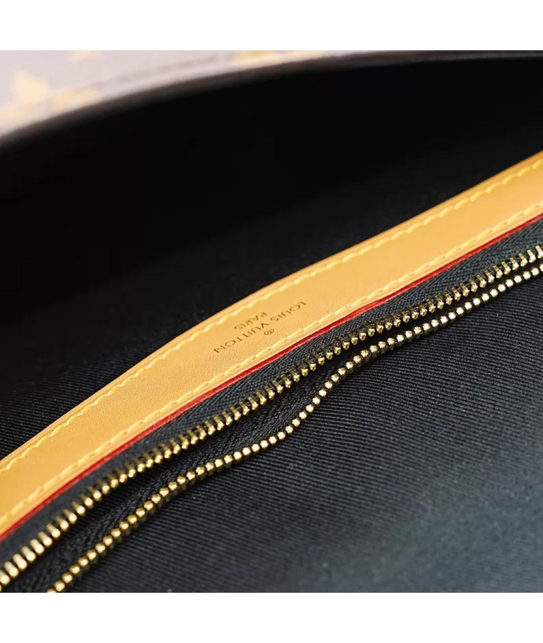 LOUIS VUITTON Коричневая сумка через плечо, фото 5