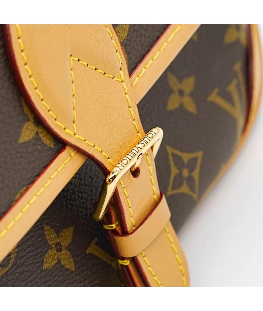 LOUIS VUITTON Коричневая сумка через плечо, фото 4