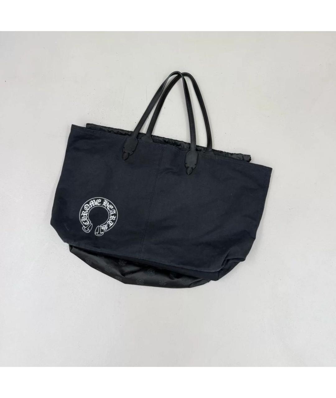 CHROME HEARTS Черная сумка тоут, фото 3