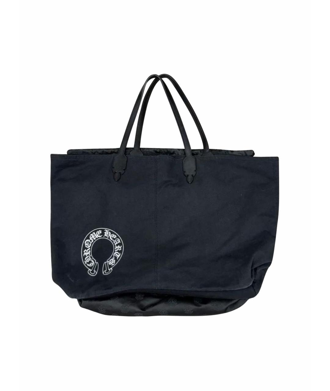 CHROME HEARTS Черная сумка тоут, фото 1