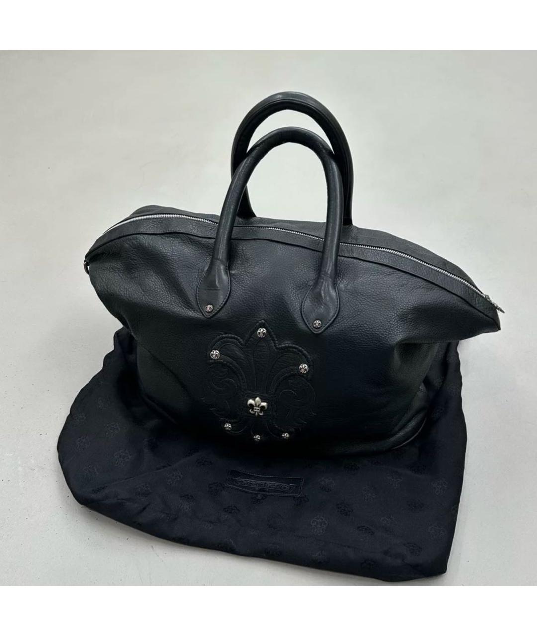 CHROME HEARTS Черная сумка тоут, фото 3