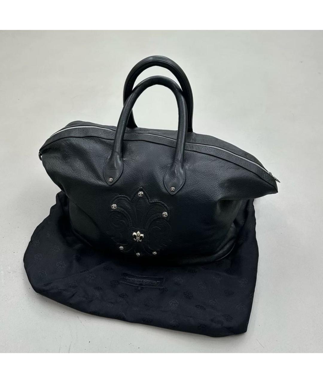 CHROME HEARTS Черная сумка тоут, фото 2