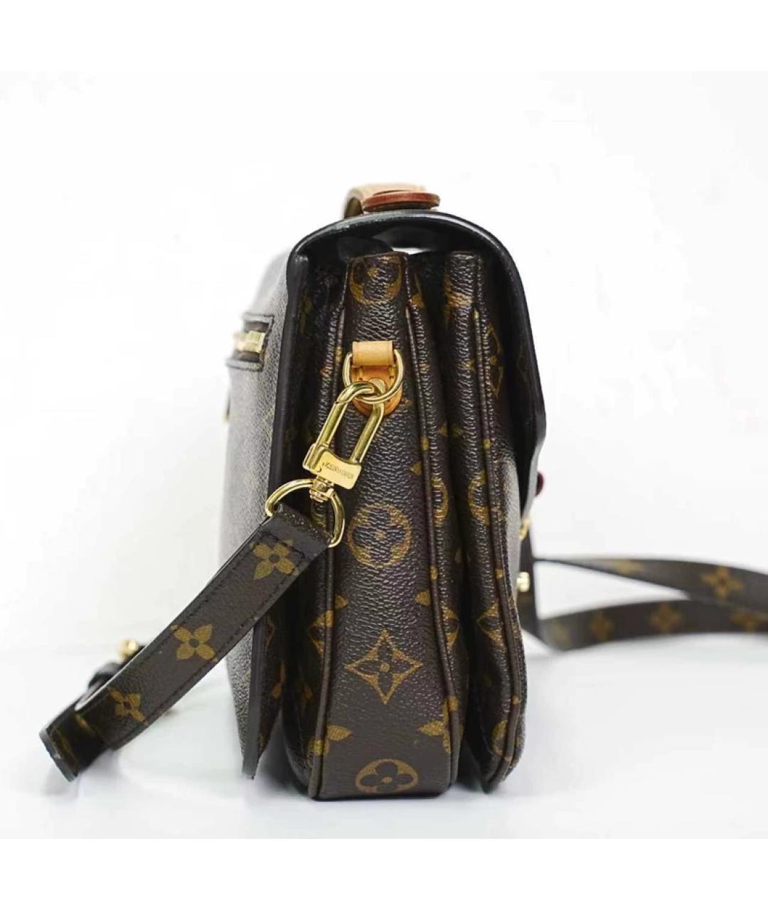 LOUIS VUITTON Коричневая сумка через плечо, фото 5
