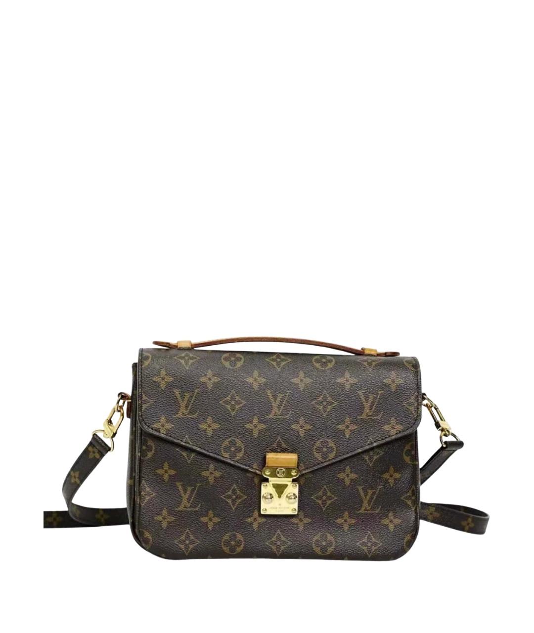 LOUIS VUITTON Коричневая сумка через плечо, фото 1