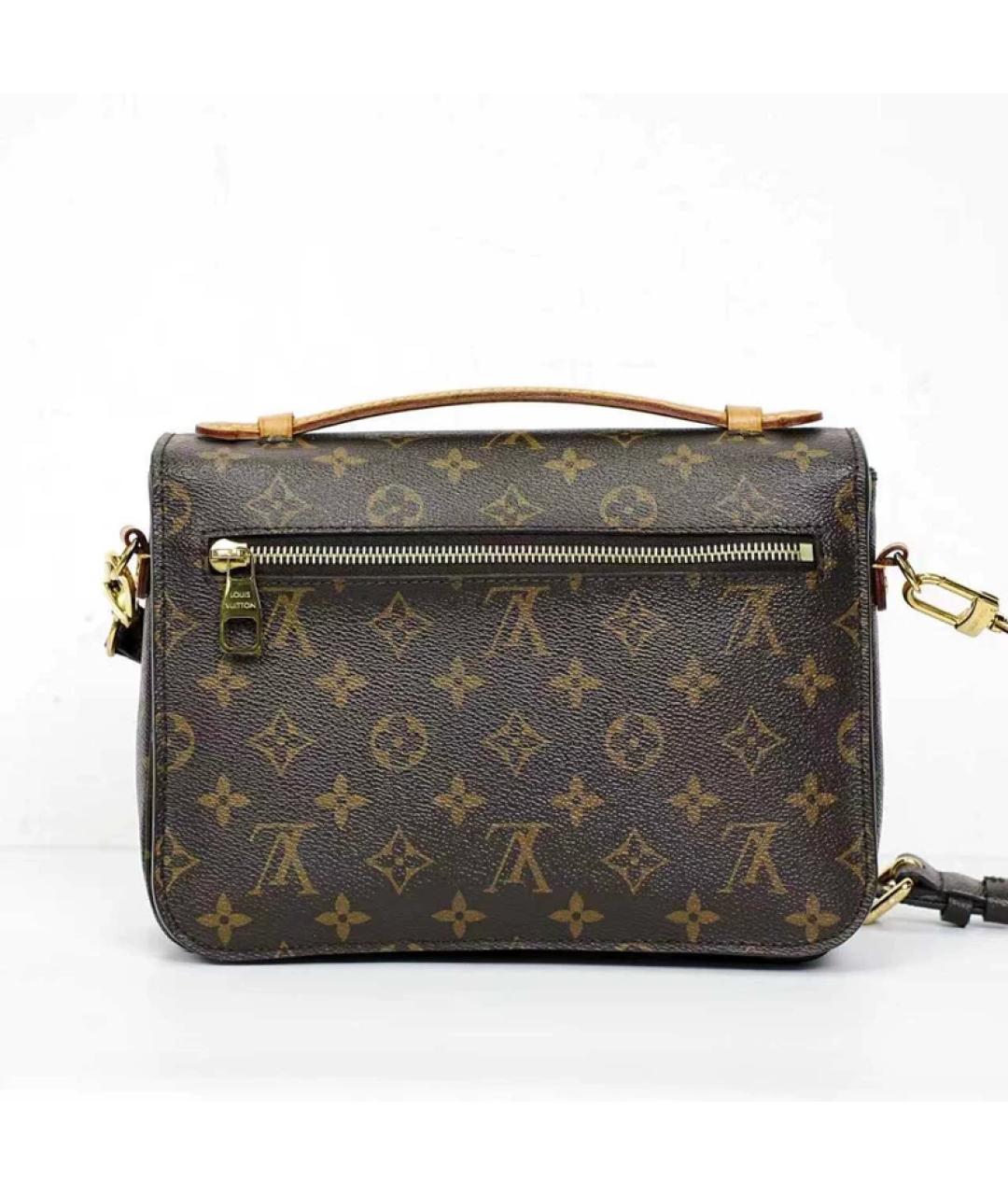 LOUIS VUITTON Коричневая сумка через плечо, фото 7