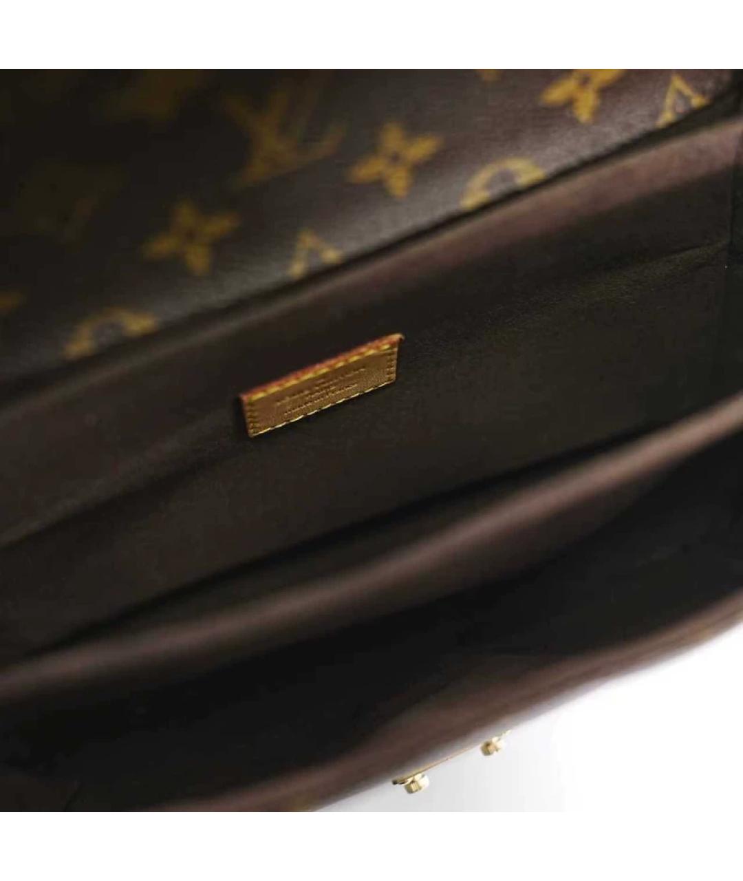 LOUIS VUITTON Коричневая сумка через плечо, фото 8