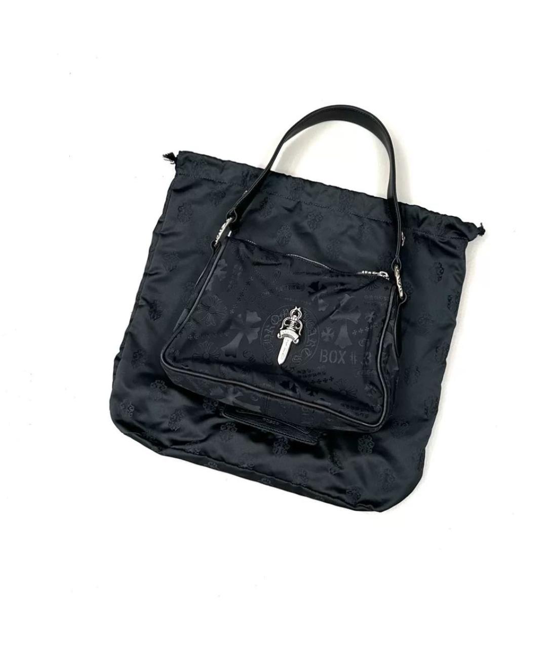 CHROME HEARTS Черная сумка через плечо, фото 3