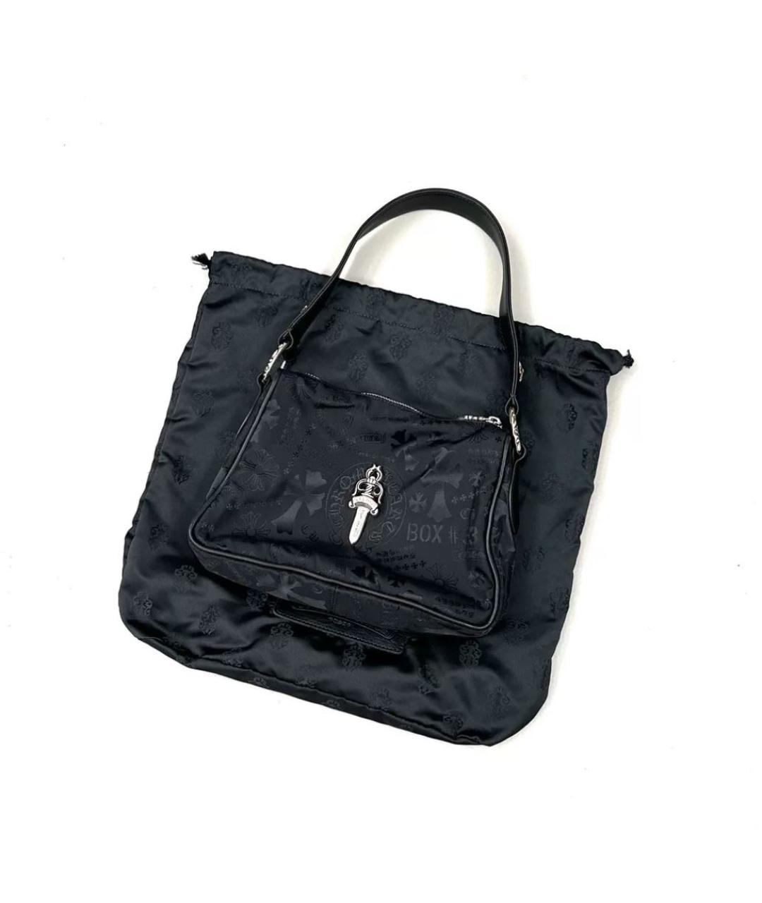 CHROME HEARTS Черная сумка через плечо, фото 2