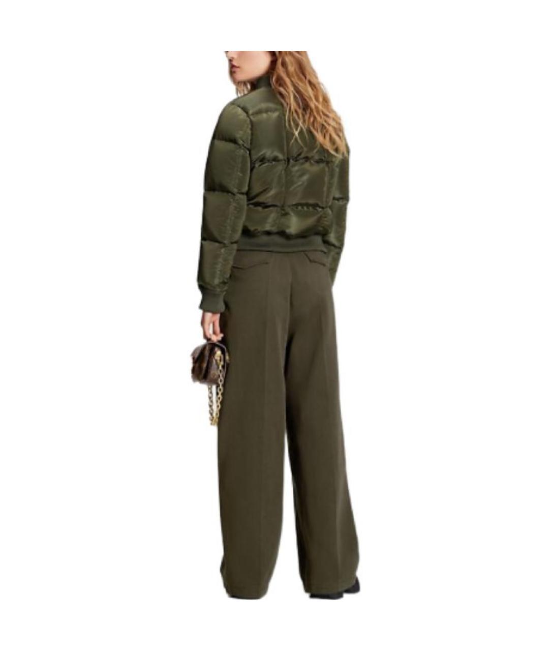 LOUIS VUITTON Зеленый пуховик, фото 3