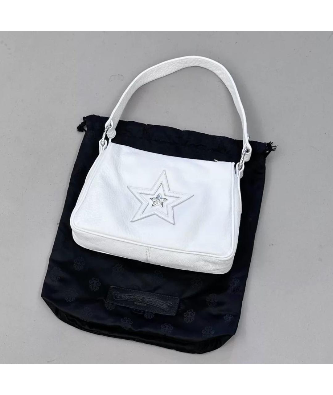 CHROME HEARTS Белая сумка тоут, фото 3