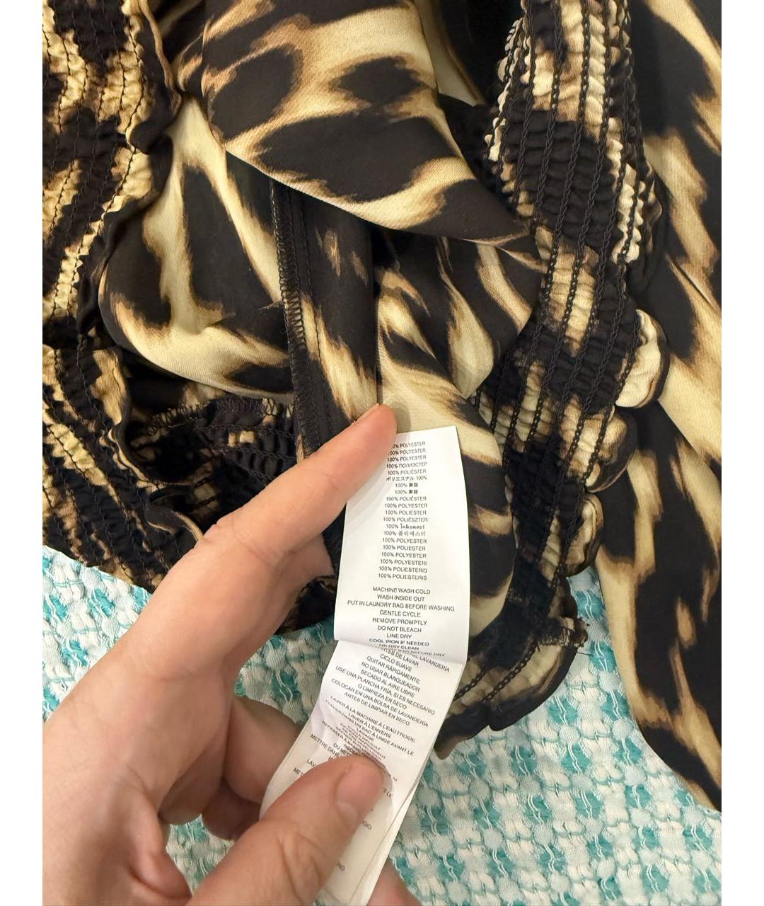 MICHAEL MICHAEL KORS Мульти полиэстеровая блузы, фото 5