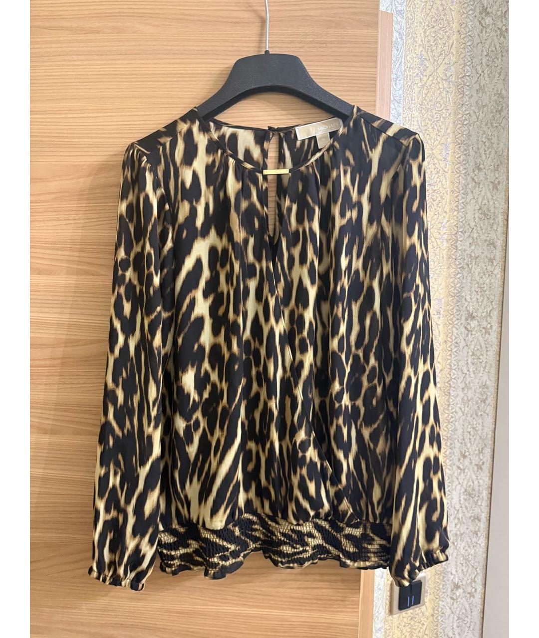 MICHAEL MICHAEL KORS Мульти полиэстеровая блузы, фото 7