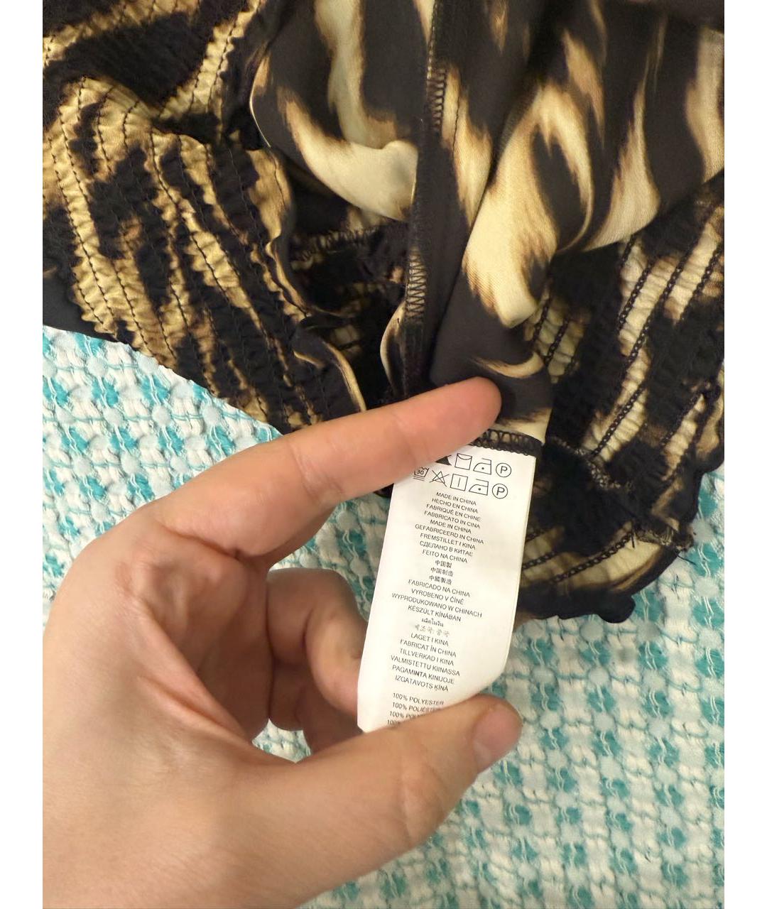 MICHAEL MICHAEL KORS Мульти полиэстеровая блузы, фото 4