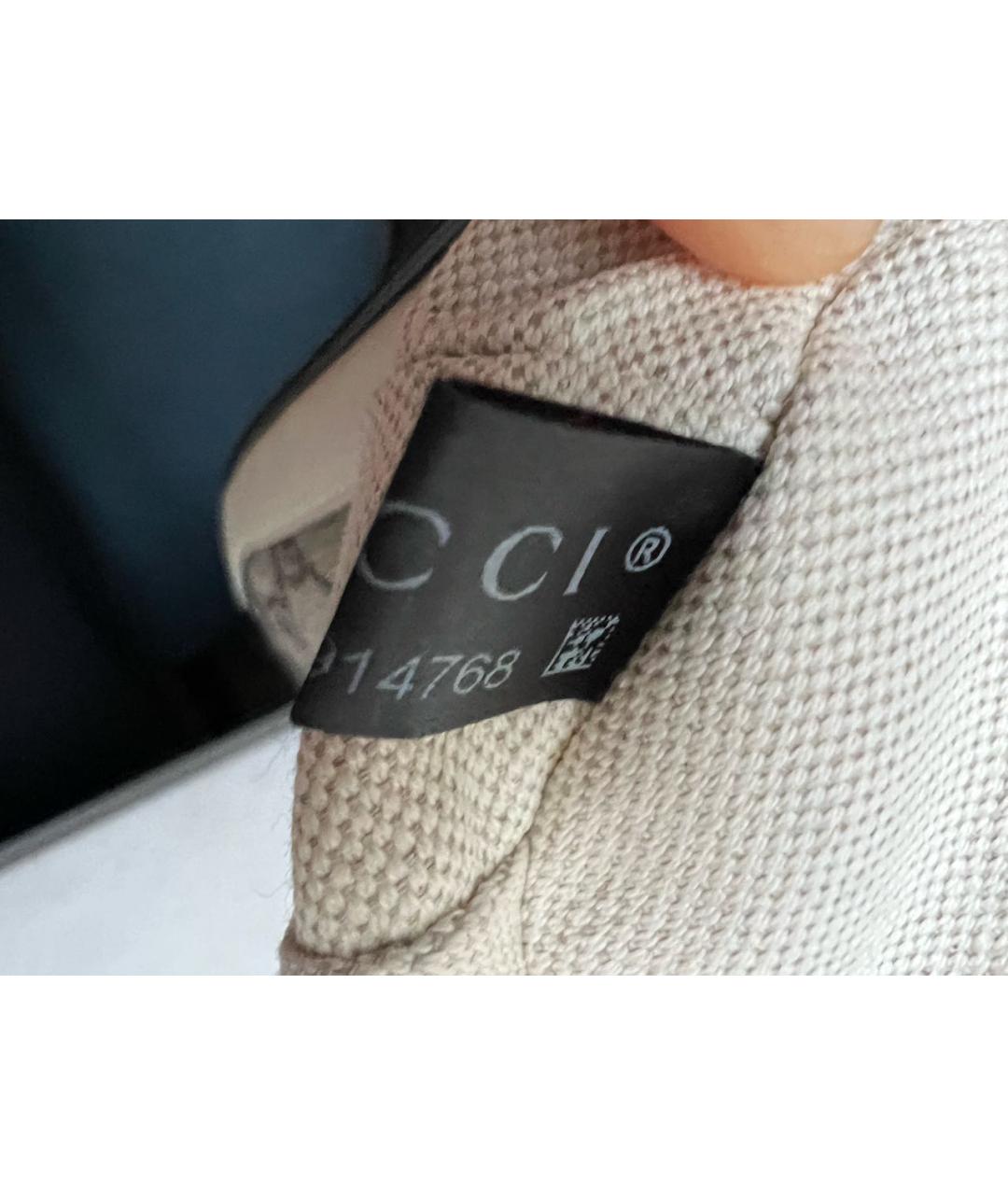 GUCCI Бежевая сумка через плечо, фото 6