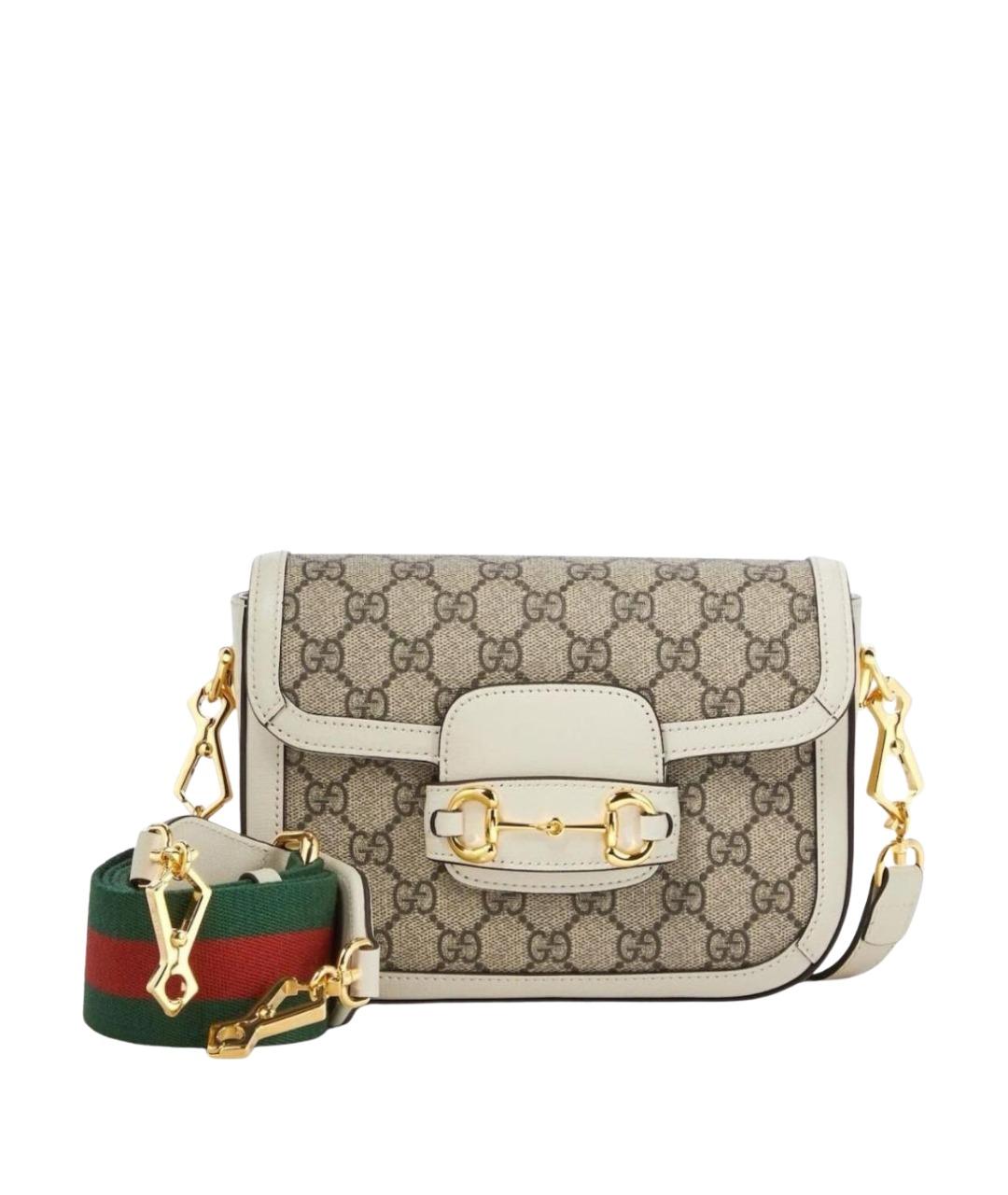 GUCCI Бежевая сумка через плечо, фото 1